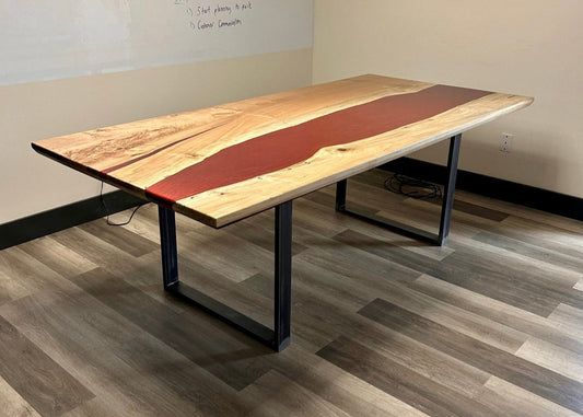Watch: Aaron Reacts to His One-of-a-Kind Table